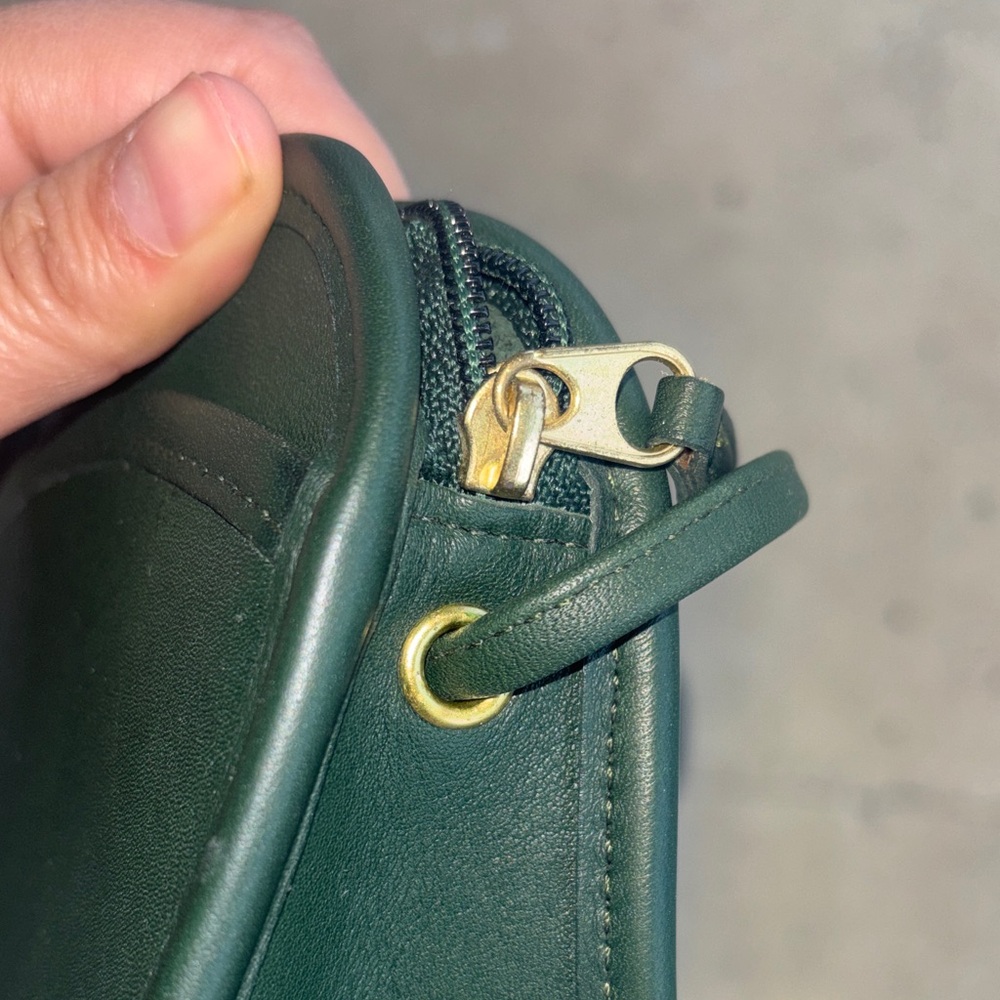 Vintage Coach Green Hadley bag - Picture 9 of 9